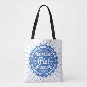 Supernatural "Dean Says Eat More Pie!" Tote Bag