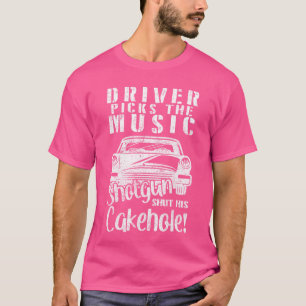 Supernatural Driver Picks Music Vintage Retro funn T-Shirt