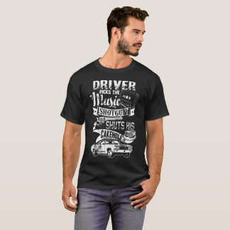 Supernatural Driver Picks The Music Shotgun Shuts T-Shirt