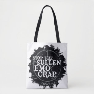 Supernatural "Emo" Quote Tote Bag