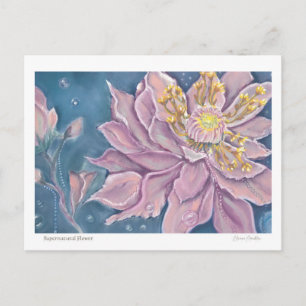 Supernatural Flower Postcard