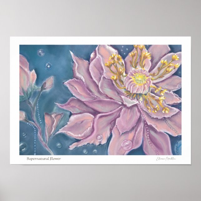 Supernatural Flower Poster (Front)