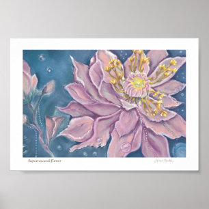 Supernatural Flower Poster
