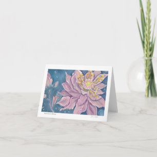Supernatural Flower Thank You Card