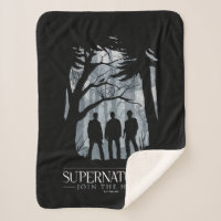 Supernatural Forest Silhouette Graphic