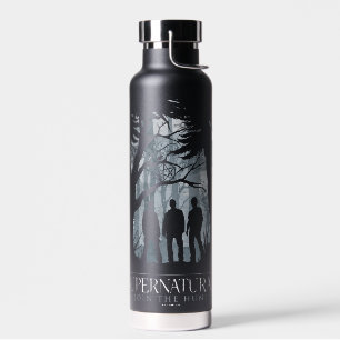 Supernatural Forest Silhouette Graphic Water Bottle