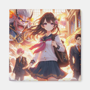 Supernatural Hina: School of Shadows Magnet