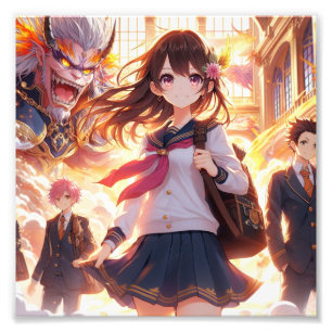 Supernatural Hina: School of Shadows Photo Print