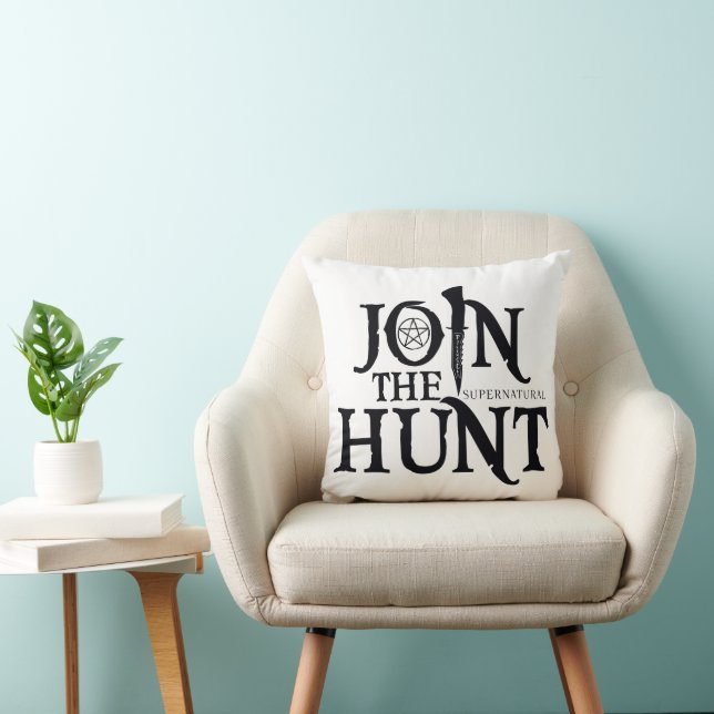 Supernatural "Join the Hunt" Cushion (Chair)