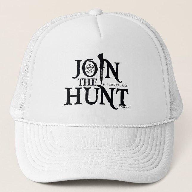 Supernatural "Join the Hunt" Trucker Hat (Front)