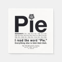 Supernatural "Pie" Quote