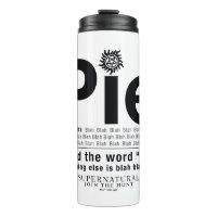 Supernatural "Pie" Quote