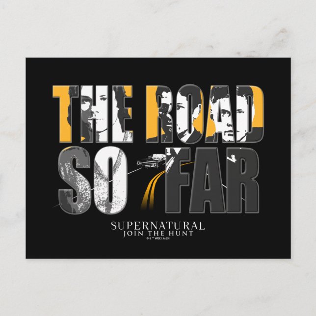 Supernatural "The Road So Far" Postcard (Front)