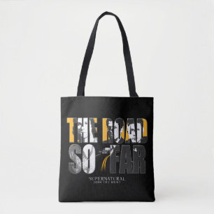 Supernatural "The Road So Far" Tote Bag