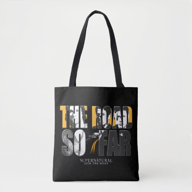 Supernatural "The Road So Far" Tote Bag (Front)