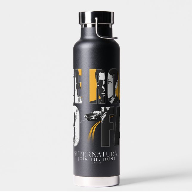 Supernatural "The Road So Far" Water Bottle (Left)