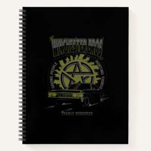Supernatural "The Winchester Bros" Car Graphic Notebook