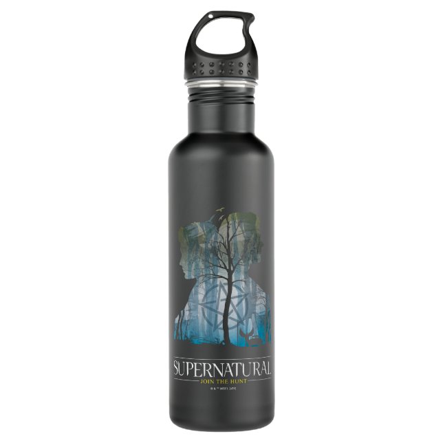 Supernatural Winchester Bros Forest Graphic 710 Ml Water Bottle (Front)