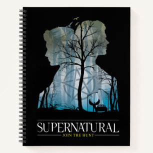 Supernatural Winchester Bros Forest Graphic Notebook
