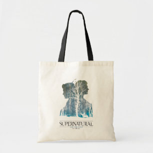 Supernatural Winchester Bros Forest Graphic Tote Bag