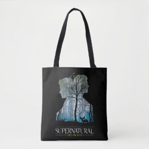 Supernatural Winchester Bros Forest Graphic Tote Bag