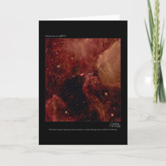 Supernova 1987A Hubble Telescope Photo Card