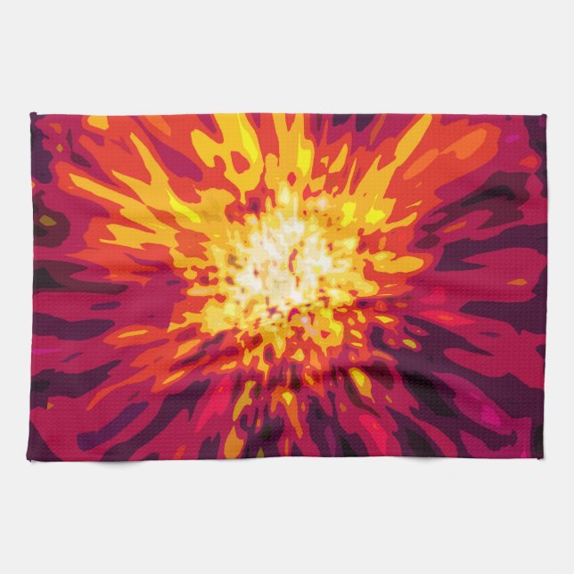 Supernova Blast Tea Towel (Horizontal)