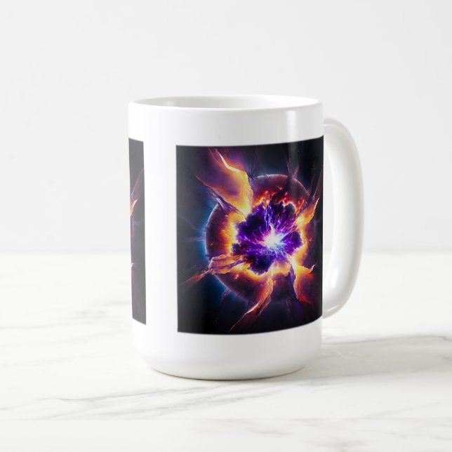 Supernova Classic Mug, 15 oz  Coffee Mug (Front Right)