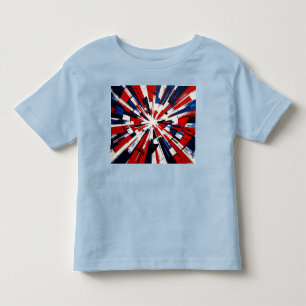 Supernova Pop – Abstract Geometric Explosion Toddler T-Shirt