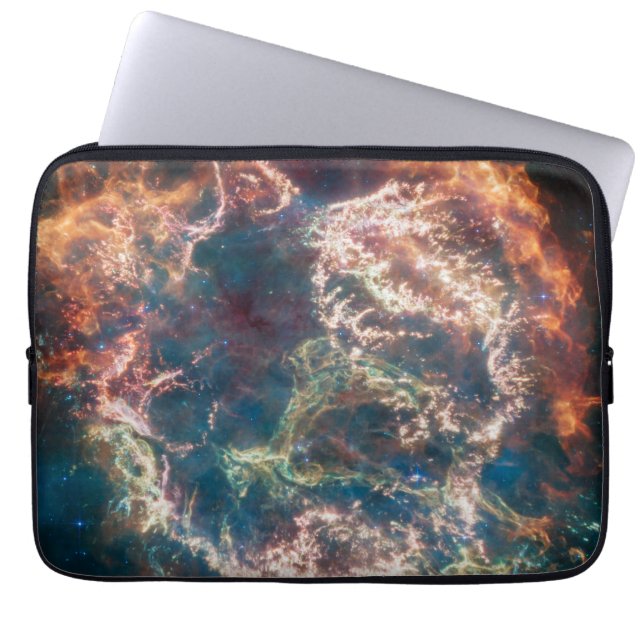 Supernova Remnant Cassiopeia A. Laptop Sleeve (Front)