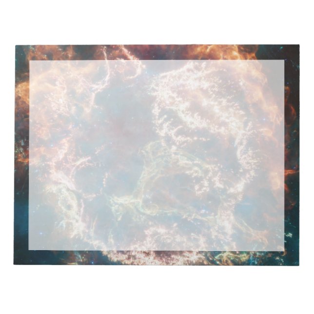 Supernova Remnant Cassiopeia A. Notepad (Front)