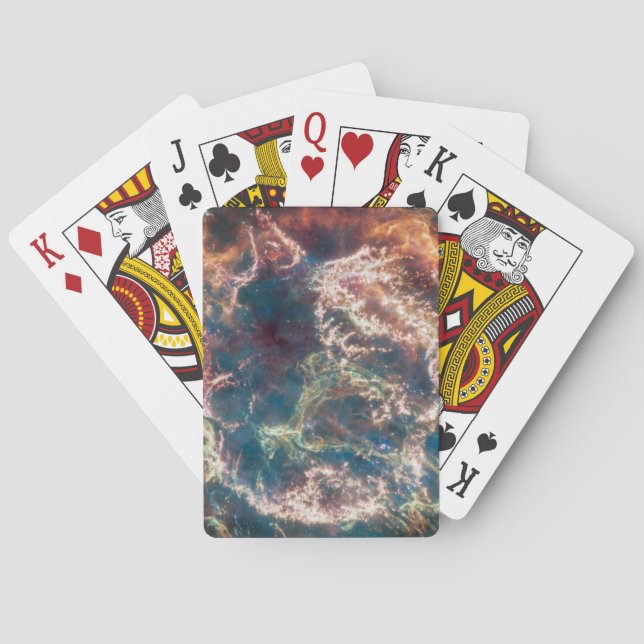 Supernova Remnant Cassiopeia A. Playing Cards (Back)