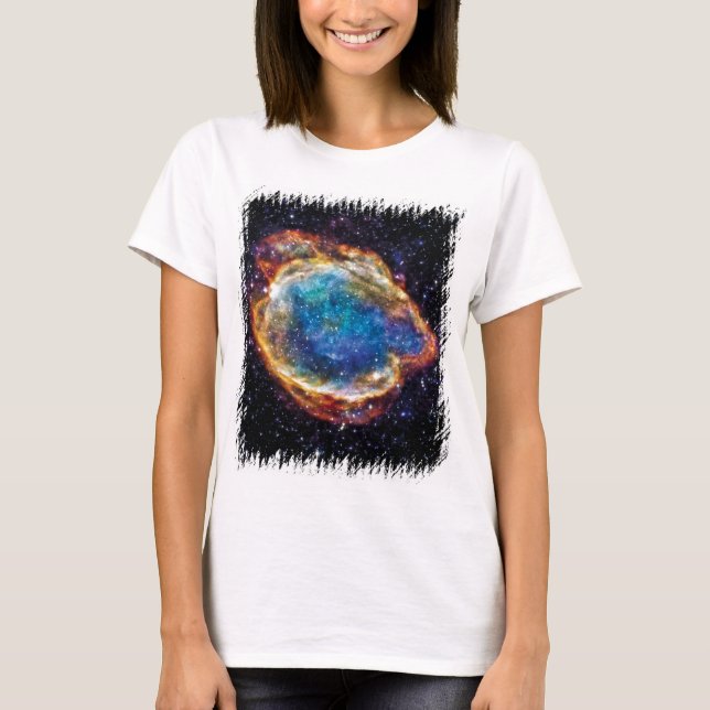 Supernova Remnant G299.2-2.9 NASA Space Photo T-Shirt (Front)