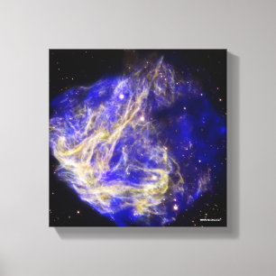 Supernova Remnant N49 Canvas Print