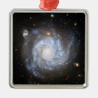 Supernova-Rich Spiral Galaxy NGC 1309 Metal Tree Decoration