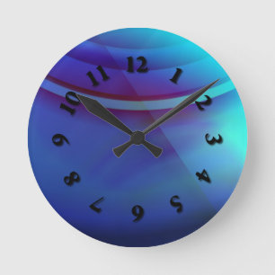 Supernova Round Clock