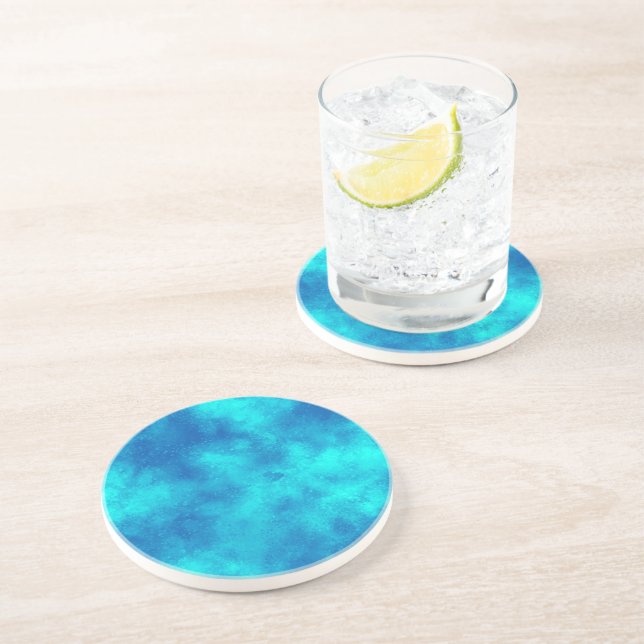 Supernova Sandstone Coaster (Side)