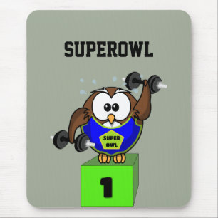 SuperOwl Mouse Mat