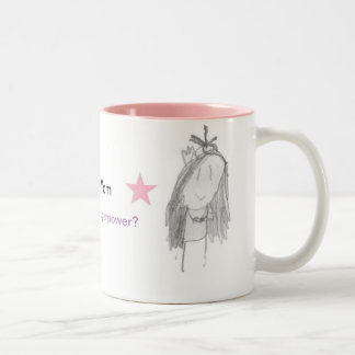 Superpower Mum Coffee Mg Two-Tone Coffee Mug