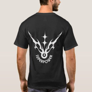 Superpower Tribal Sigil Graphic T-Shirt-Bold T-Shirt