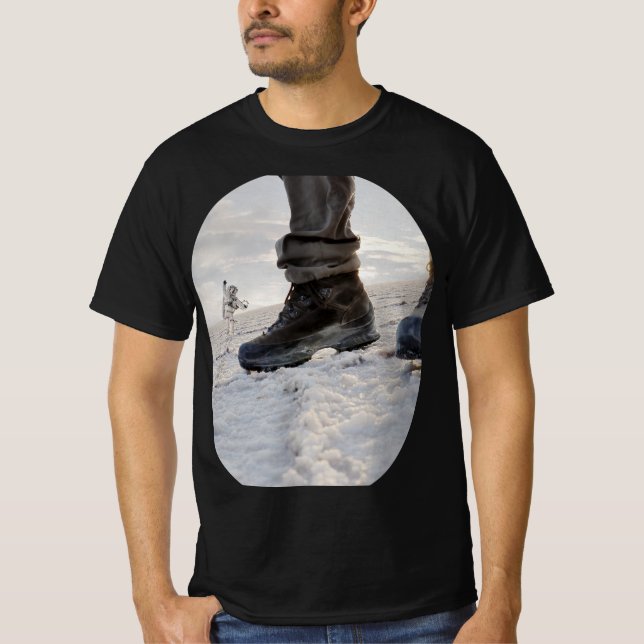 Supersize Me Astronaut T-Shirt (Front)