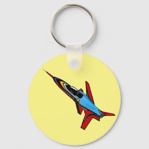Supersonic Airforce Jet-Fighter Design for Pilots Key Ring