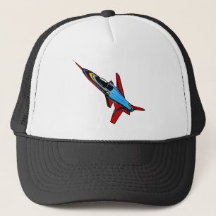 Supersonic Airforce Jet-Fighter Design for Pilots Trucker Hat