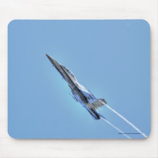 Supersonic Airforce Jet-Fighter Designer Gift Mouse Mat (Front)