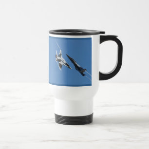 Supersonic Airforce Jet-Fighter Designer Gift Travel Mug