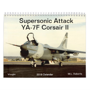 Supersonic Attack YA-7F Corsair II Calendar