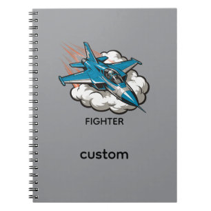 Supersonic Fighter Jet Notebook