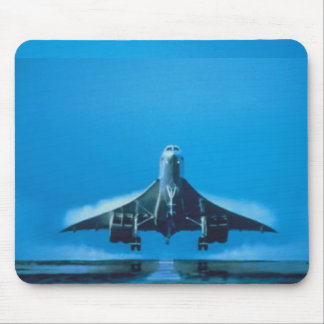 supersonic transport concord mouse mat