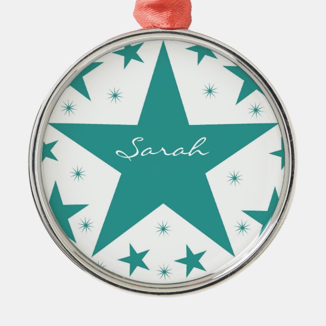 Superstar Collection Premium Round Ornament (Front)