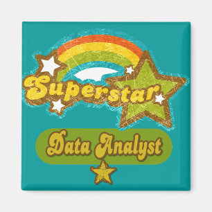 Superstar Data Analyst Magnet